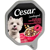 Cesar Økonomipakke: 28 x 150 g alubakker -Landragout med oksekød, pasta og gulerødder