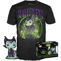 Funko POP! Pop! Disney-skurke Maleficent T-shirt Med Korte ærmer