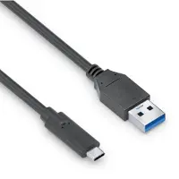 PureLink USB-C til USB-A-kabel - 3.1 Gen 1, 3A, 5G - iSeries - sort - 2,00 m