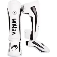 Venum Elite Standup Shinguards White/Black Medium