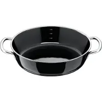 WMF 32.0100.3254, 4,1 L, Sort, Silargan, Rustfrit stål, Keramisk, Gas, Halogen, Induktion, 28 cm