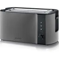 Severin brødrister AT 9341 4-skiver Dark Inox