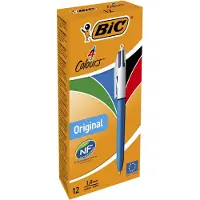 BIC Kuglepen 4 farver