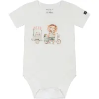 Hust and Claire Body k/æ - Billy - Ivory m. Print - - 1½ år (86) - Body K/Æ