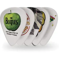 D'Addario Daddario Accessories Beatles Guitar Picks - The Beatles Collectible Guitar Picks - Albums 10 Pack Light