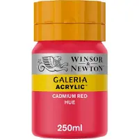 Winsor & Newton Galeria Akrylfarve 250 ml (8,4 oz) flaske Cadmium Red Hue