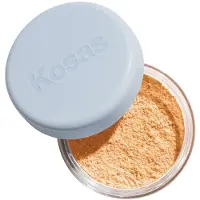 KOSAS Cloud Set l?st pulver - gennemskinnelig indstilling + sl?rende talkumfrit ansigtspulver i gennemskinnelig - sm?ragtig (ultra gennemsigtig g