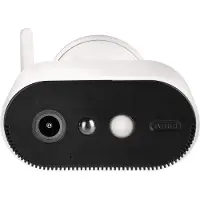 ABUS PPIC91520, IP-sikkerhedskamera, Indendørs & udendørs, Trådløs, 3000 K, Væg, Sort, Hvid