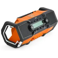 Fein ARAD 18 BC AS, Bærbar, Digital, DAB+, FM, 30 W, Sort, Orange, Dreje