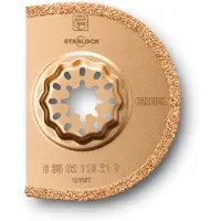 Fein 63502118230, Savklinge, Gipsplade, Porøs beton, Flise, Karbid, 7,5 cm, 5 stk