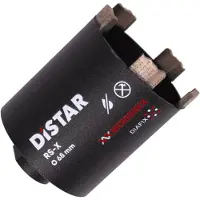 Distar Grąžtas 68 mm RS-X Drill Master deimantinė karūna rozetėms gręžti (5 dantys, angos gale)