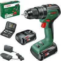 Bosch Powertools AKKUSLAGBOREMASKINE 18V-60 2X2AH M/51AC