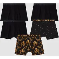 Frank dandy Boxershorts 5 pack Sort