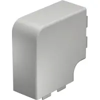 Obo Bettermann OBO WDK Fladvinkel Højde 60 mm, bredde 110 mm Hvid ral 9010 bly-fri plast