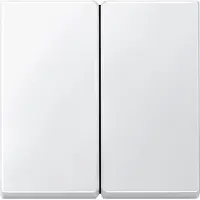 Merten 433519, Knapper, Hvid, Termoplast, 1 stk