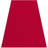 Rugsx Tæppe RUMBA 1805 enkelt farve lyserød 200x200 cm