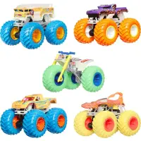 Mattel Hot Wheels jeep, lyser i mørket