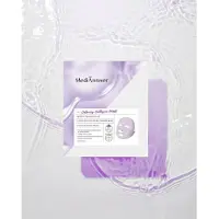 MediAnswer Calming Collagen Mask 83% Pure French Collagen Azulene Soothing for Sensitive Skin Korean Beauty Glow Glass Skin Mask (5 pcs)