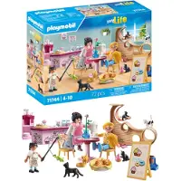Playmobil MyLife - Kattecafé - 71744 - 72 Dele - - OneSize - Legetøj