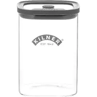 Kilner FRESH opbevaringskrukke Klar-grå, 1 l