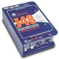 Radial J48 Phantom Powered Active DI Box