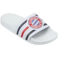 Adidas Bayern München Badesandal Trefoil - Hvid/Rød/Navy - , størrelse 46