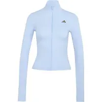 Adidas 3 Stripes Studio Zip Through Sweatshirt Med Lynlås