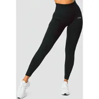 ICANIWILL Ribbed Define Seamless Pocket Tights Sort