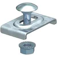 OBO Koblingssæt GKT38 for skillevæg bolt M6x20 varmgalvaniseret - (20 stk.)
