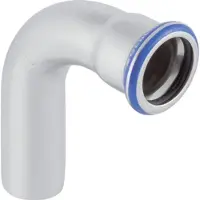 Geberit Bøjning 45 grader rustfri 76,1 mm muffe / nippel mapress