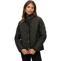 Superdry Superdrytil kvinder. W5012040A Estate Country-jakke med for, sort (S), Casual, Polyester