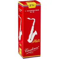 Vandoren SR2725R Tenor Sax Java Red Reeds styrke 2.5; Kasse med 5