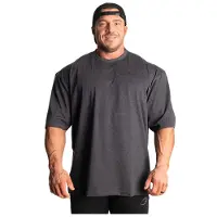 Gasp Division Iron Tee, Dark Grey Melange