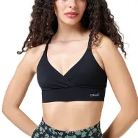 Casall Wrap Sport-BH Sort