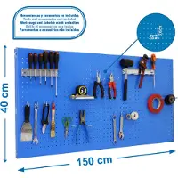 Simonwork (bancos De Trabajo) Panelclick +14 +3 Værktøjspanel 400x1500x35 Mm