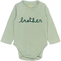 The New Siblings Body l/æ - TnsbBrother - Lily Pad - - 1 år (80) - Body L/Æ