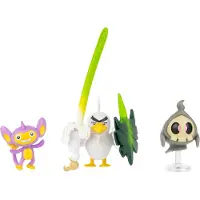 Pokémon BATTLE FIGURE 3 PK DUSKULL AIPOM SIRFETCH