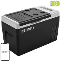 Euhomy CF004 car šaldytuvas, 19L, 12 V/24 V /240 V