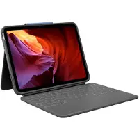 Logitech Rugged Folio-tastaturcover til iPad 10,9" (10. generation & A16) – grafit