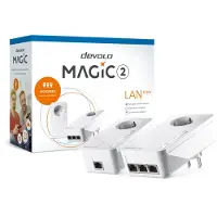 Devolo Magic 2 LAN Triple Starter Kit Homeplug / PowerLine