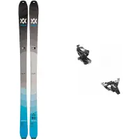 Völkl - Touring ski - Rise 80 Black/Blue til Unisex - Størrelse 156 cm