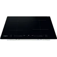 Whirlpool WS S4060 BF, Sort, Indbygget, 60 cm, Zone induktionskogeplade, Keramisk, 4 zone(s)