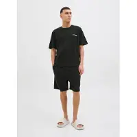 Jack & jones Pyjamas kort 'JACEVEREST' sort / hvid