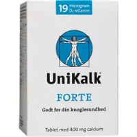Helsegrossisten UniKalk Forte 180 tab.