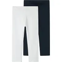 Name it Leggings 'Vivian' natblå / hvid
