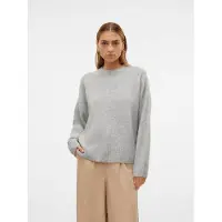Vero Moda Pullover 'VMBoom' lysegrå