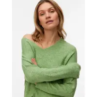 Vero Moda Pullover 'VMLefile' grøn-meleret