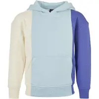 Urban Classics Sweatshirt creme / turkis / violetblå