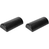 Exogio 2X Semicircular Yoga Cylinder Fitness Equipment Yoga Foam Roller Black Yoga Brick