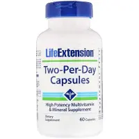 Life Extension , To-Per-Dag Multivitamin, 60 Kapsler